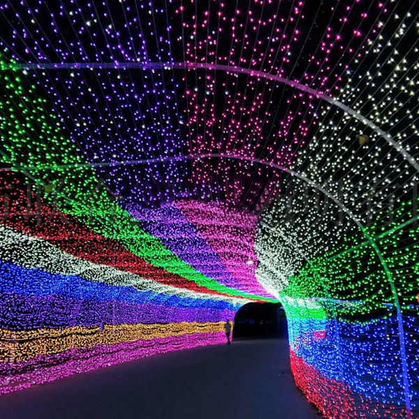 10M LED Fe-lysstreng Batteridrevet Kobbertrådslampe Vandafvisende Juledekoration