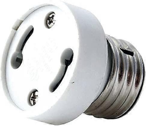 (2-pak) E26/E27 til GU24 Adapterkonverter - E26/E27 Edisonskrue til GU24 Bajonetfatning til pære 2 Pack