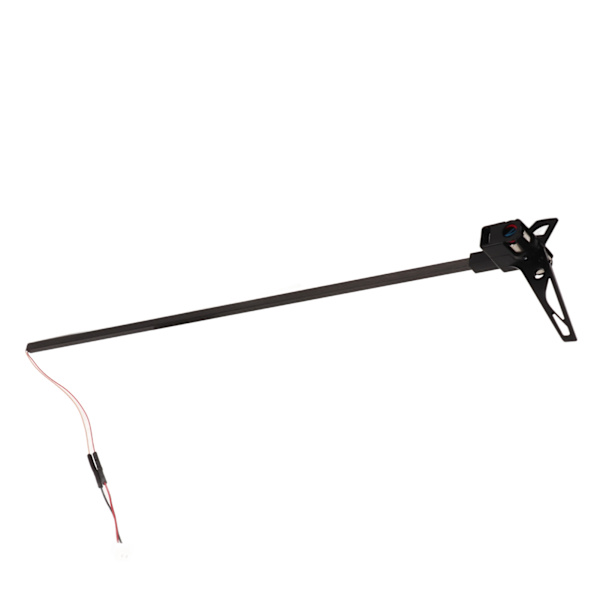 Udskiftning af helikopter-halestang i aluminiumlegering Sort RC helikopter-halestang til XK K127.0014 RC helikopter