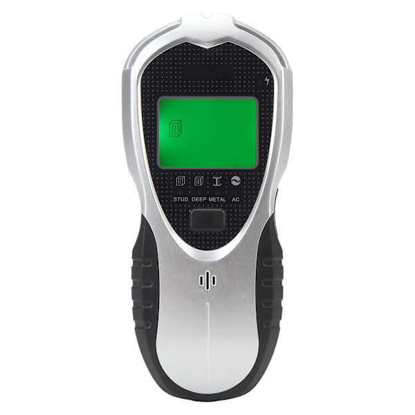 Stud Finder Wall Scanner 800MAH Hög noggrannhet Enkel att använda Silver och svart elektronisk dubbdetektor för vägg