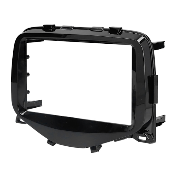 2 DIN Car Dash Mount Trim Kit Stereo Radio Fascia GPS CD DVD Panel Rambyte för AYGO 2014-2015
