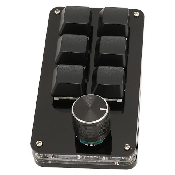 6-näppäiminen mininumeronäppäimistö pyöritettävällä USB DIY ohjelmoitava näppäimistö OSU Gaming Keyboard pelaamiseen ja toimistoon