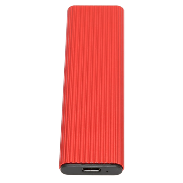 M.2 SSD Enclosure Adapter Verktyg Gratis installation USB C 3.1 NGFF Protocol Red Mobil Extern dator SSD