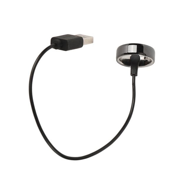 Mobiltelefon BT-tilkobling Smart Ring Helse Tracker Oppladbar Vanntett Smart Ring for menn Kvinner Svart nr 21