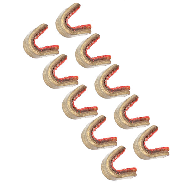 10 stk. Bueskyting Buestreng Nock Messing Nocking Spenne Clip Jakt Bowstring Tilbehør