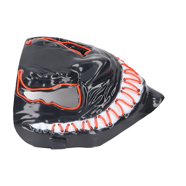 Halloween Light Up Masks 3 ljuseffekter Skrämmande LED Neon Mask Halloween kostym för vuxna Barn Män Kvinnor