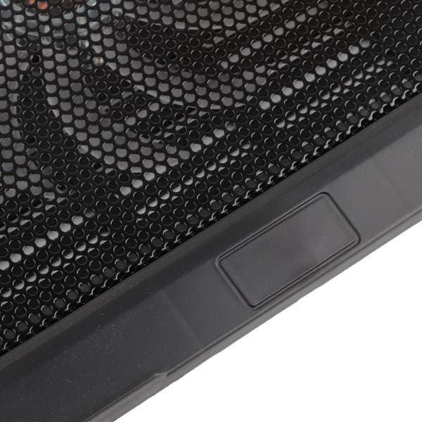 USB Laptop Kølepude med Stor Blæser - Sort, til 14\" eller Mindre Notebooks
