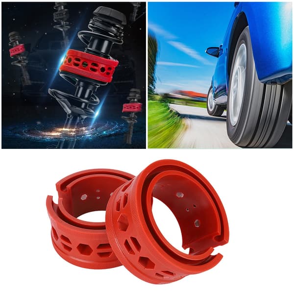 SEBS Röd Bil Stötdämpare Dämparfjädrar - 2st/Set