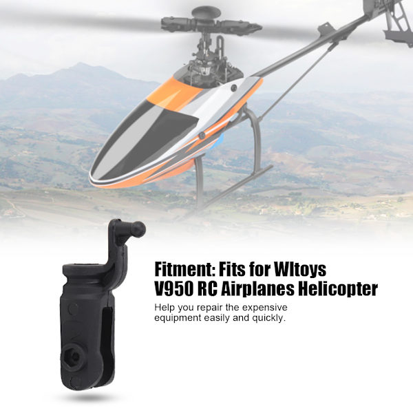 Rotorklämma Huvudbladsgrepp passar för Wltoys V950 RC flygplanshelikopter