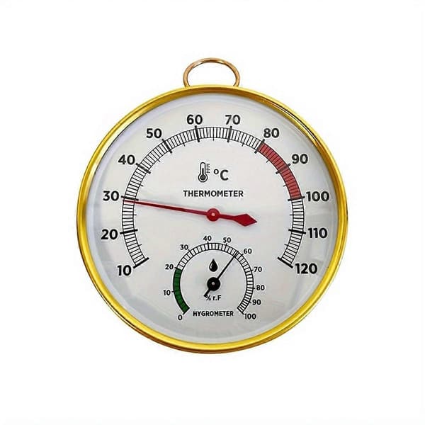 Saunatermometer og hygrometer nSaunatermometer og fugtighedsmåler