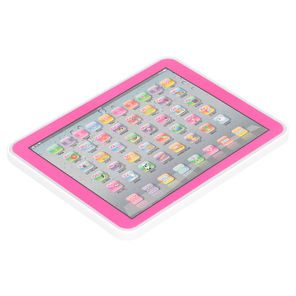 Lasten Tablet-peli Pedagogiset lelut Elektroninen kone Varhainen oppiminen Englanti Opinto Tablet Pink