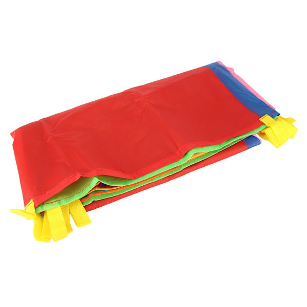 Kids Rainbow Paraply Fallskärm Regnbåge Parachute Toy Cooperative Tent Game