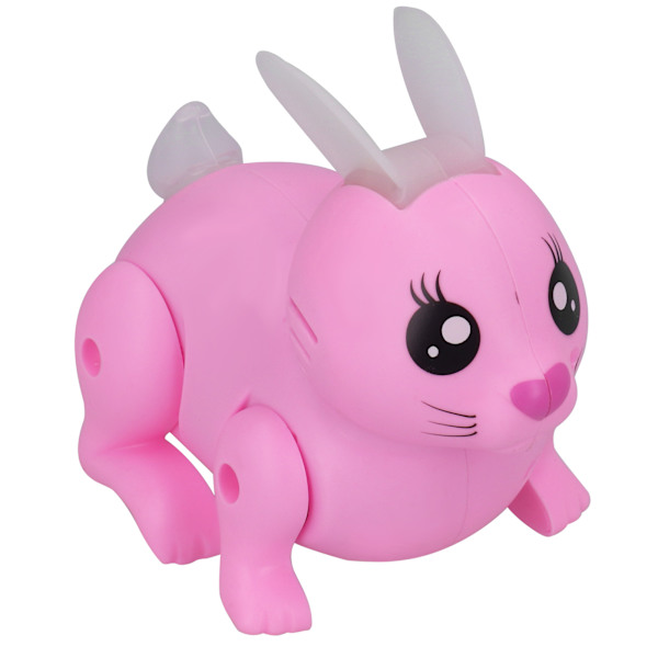 Elektronisk hoppekanin Lyd Simulering Bunny Model Sjov Børnelegetøj Gave Pink