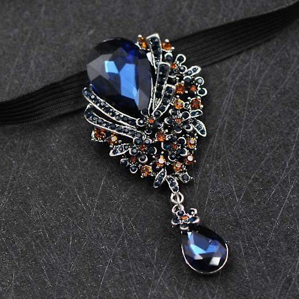 Rhinestone Bolo Sløjfe - Luksus Mænds Smykker til Bryllup og Forretning