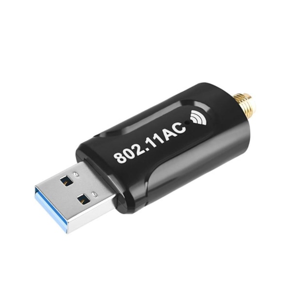 AC1200M 5G Dual Band Nätverkskort WiFi Mottagare Sändare USB 3.0 Port Trådlöst Nätverkskort