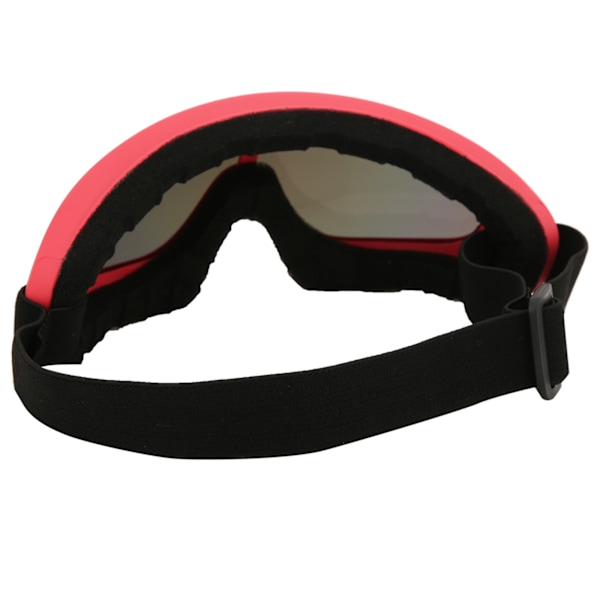 PC Vindtäta Skidglasögon Motorcykel Unisex Utomhus Sport Cykling Skyddsglasögon för Vuxna Barn Röd Ram Färg Linser