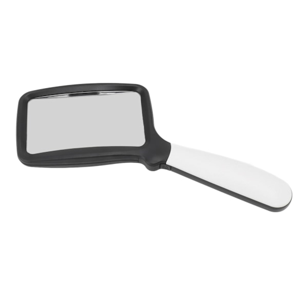 Foldbart håndholdt forstørrelsesglass med lys 5 LED-lys 3x stor rektangel leselup med dimbar LED for eldre