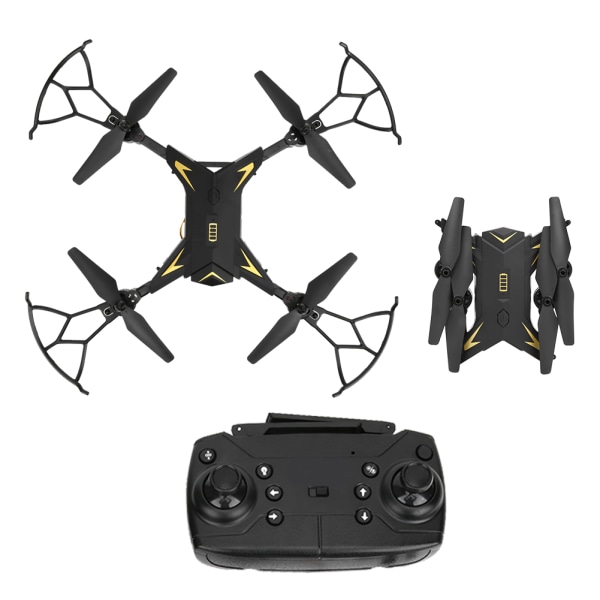 Ky601s Foldbar Quadcopter Lang Flyvetid Høydehold Fjernkontroll Drone