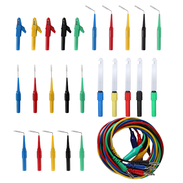 JT8036‑2 Teststikkabel Sæt Multimeter Testledning Multifunktionel Teststik Vandafvisende Testsonde