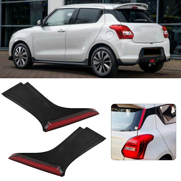 Par LED-bakljus för stolpar, passar Suzuki Swift 2017-2019