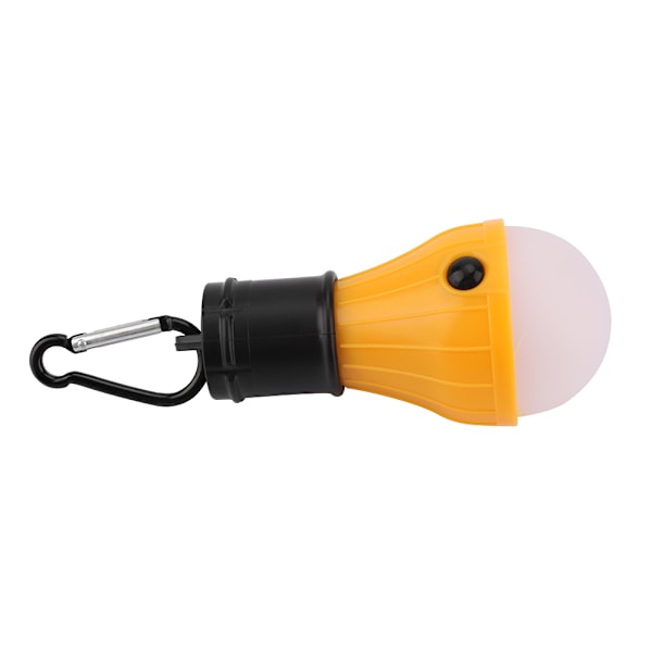 Mini Bärbar 3 LED Tält Hängande Lykta Utomhusfiske Camping Lampa (Gul)