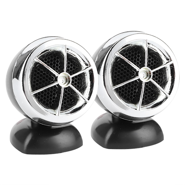 1200W 12V Diskant Mini Horn Musikkuppe Høytaler for Billaudsystem Sølv
