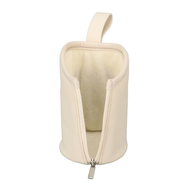 PU-läderflaska isoleringsfodral USB Bärbar LCD-skärm Justerbar mjölkflaska Heat Keeper EU-kontakt 100‑240V