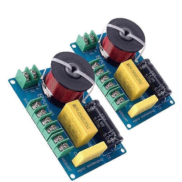 [LD]2 ST 200W 3-vägs högtalare Hifi-filter PCB Stereo högtalarkorsningsfilter Diskant/Bas 3 enhetsfrekvensdelare