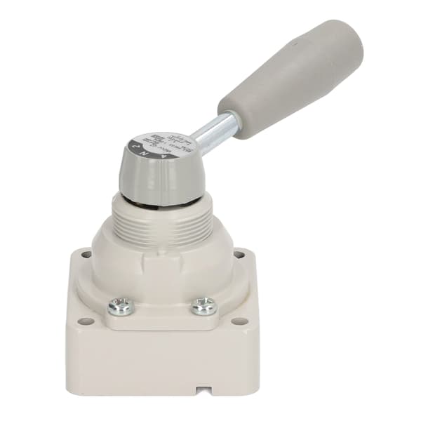 Manual Rotary Valve with Handle 3-Position 4-Way Reversing Bidirectional Flow Control Valve