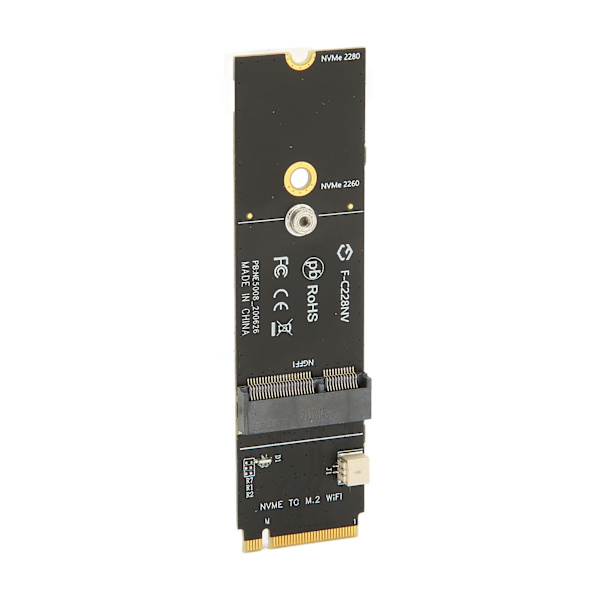 M.2 A+E -liitäntä M.2 M -liitäntäkortti Kestävä Vaka M.2 A+E -liitäntä M.2 M -liitäntä SSD Riser-kort verkkokortille M.2 SSD