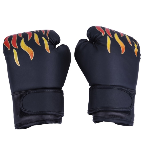 Barnboxning Slåss Muay Thai Sparring Stansning Kickboxning Grappling Sandbag Handskar Svarta
