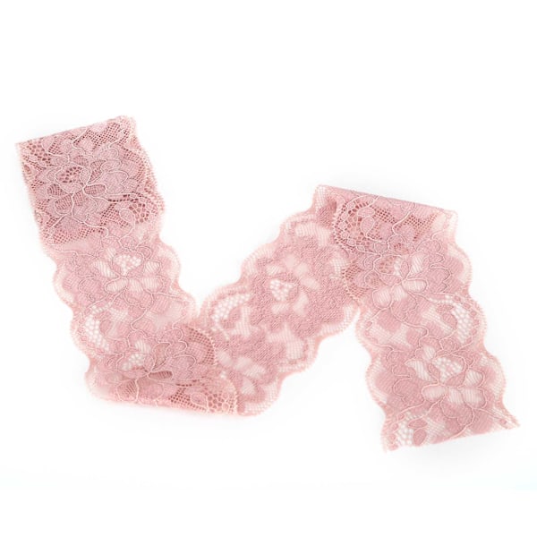 Pitsinauha Aaltoileva Kuvio Nylon Koristenauha Vaatetustarvikkeet 6cm Leveä 10 Jaardia Pitkä