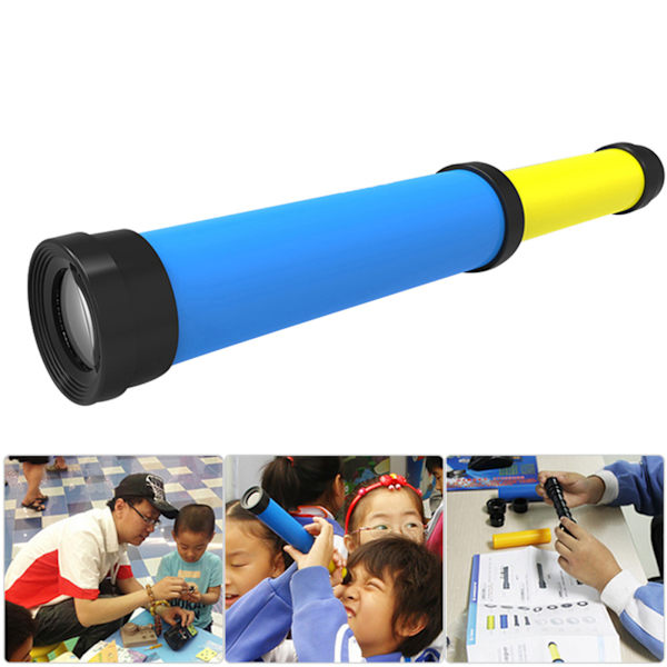 Barn plastteleskop DIY Making Kit Observation Educational Scientific Toy Accessory