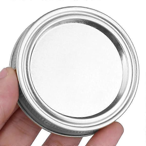 24 Mason Jar Canning Lock Rustbestandige Erstatningsskrueringer Silver S