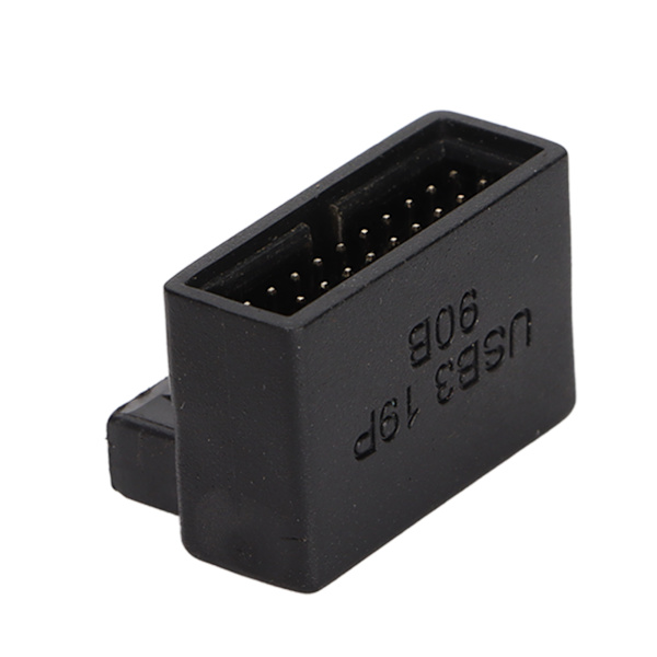 USB 3.0 90° Adapter Multilayer Printkort Nem Installation 19/20Pin StrømadapterPH19B