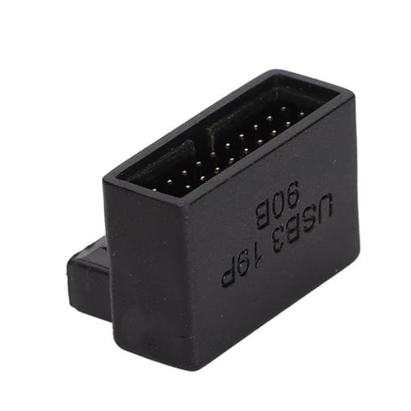 USB 3.0 90° Adapteri Monikerroksinen piirilevy Helppo asennus 19/20Pin Virtalähde PH19B
