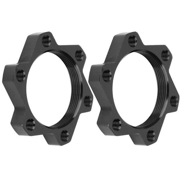 2 stk. Mountainbike Cykling Boost Nav Adapter Aluminium Legering Høj Styrke Anti-Rust Sort
