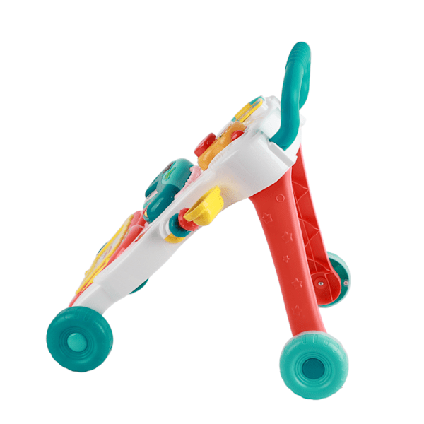 Baby Gåstol Håndskubbet Undgå Omvæltning Musik Farverige Legetøj Skip Free Styre Walk Helper Type 2