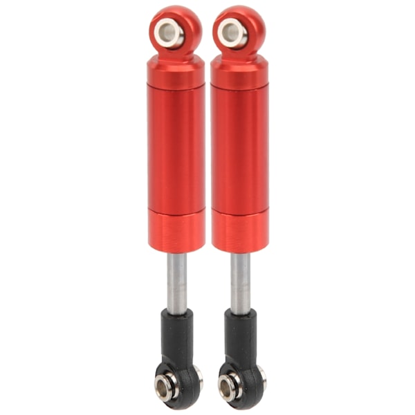 2 stk. RC 72 mm fjærløs støtdemper i legering for TRAXXAS SLASH 2WD 1/10 RC CarRed