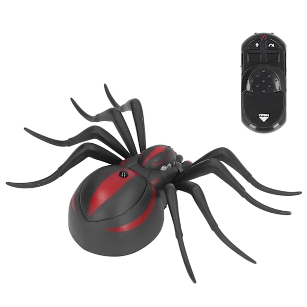 Remote Control Spider Lifelike Action High Simulation Easy Control Remote Spider for Halloween Christmas