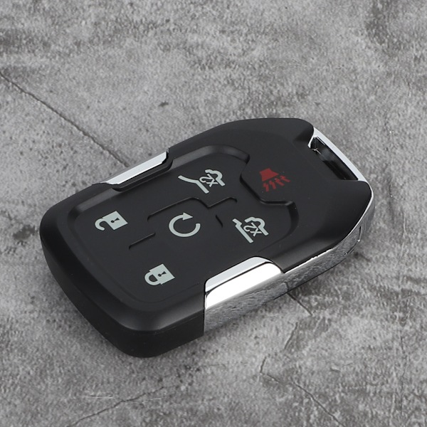6-knapps bilfjärrkontroll Flip Key Fob Shell Case Passar för Chevrolet Suburban Tahoe Yukon XL 13580802