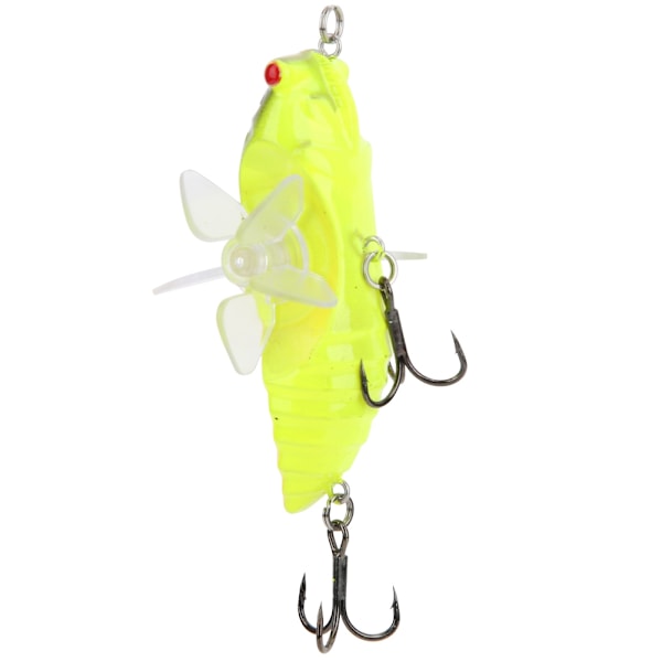 Topp Vatten ABS Plast Hård Konstgjord Simulering Rotation Traktor Fiskebete Lure Tackle Tillbehör Y238-3