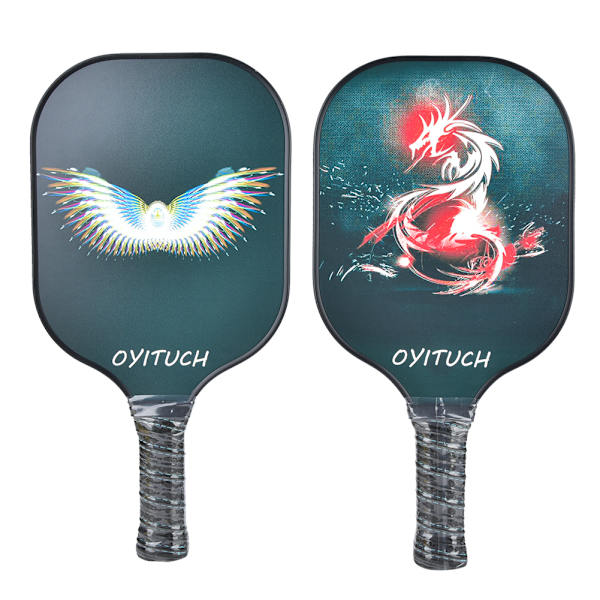Pickleball Paddles Set Kolfiberracketar med bollar och förvaringsväska Sportutrustning
