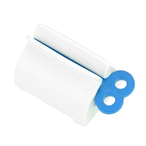 Rolling Tube Tandkräm Squeezer Tandkrämer Dispenserhållare för badrum (blå)
