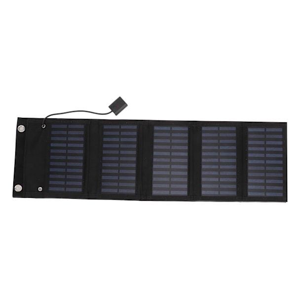 Solpanel Foldbar Taske Monokrystallinsk Silicium til Bærbare Computere Bilbatterier Vogne Busser Sender 5,5V 25W