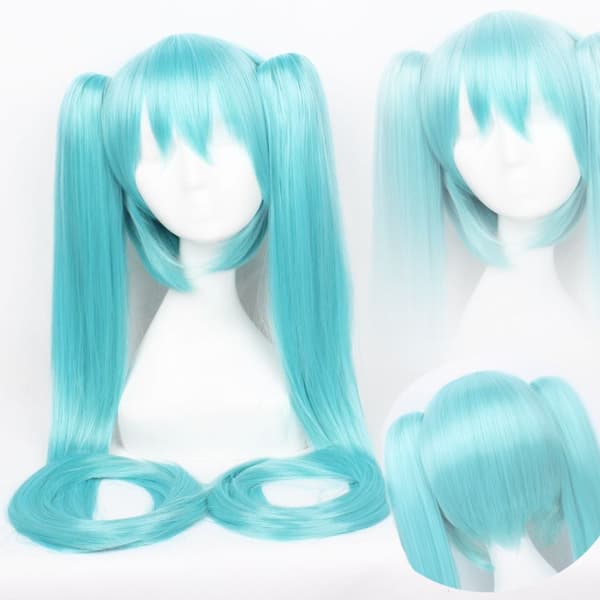 Hatsune Miku Peruukki 120 cm (akvansininen)
