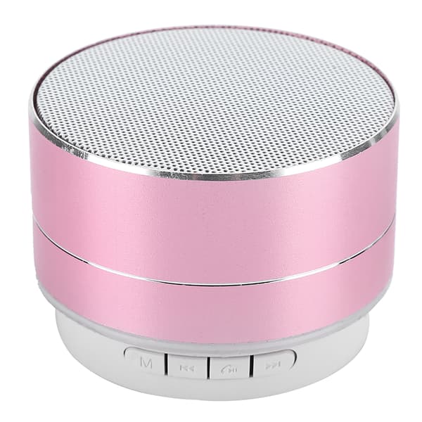 Metal Bluetooth-højttaler med subwoofer til mobiltelefon og computer