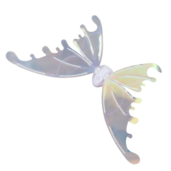 Wings Toy Elektrisk Glänsande Färgglada Fairy Toys LED-lampor Färgglada justerbara vingar