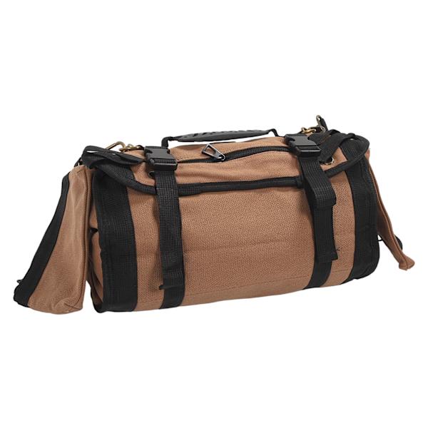 Liten verktygsväska 7 individuella fickor Bekväm handhållen Roll Up Tool Bag Organizer Verktygspåsar för mekaniker elektriker