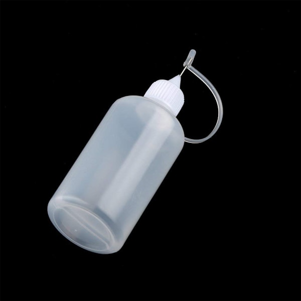 6 stk 30 ml nålespids limflaske DIY Papirkunst Quilling Tool flaske nål flaske applikator